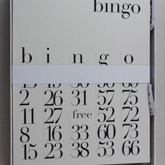 NIB Super Pretty West Emory Bingo Game - Picture 3 of 4